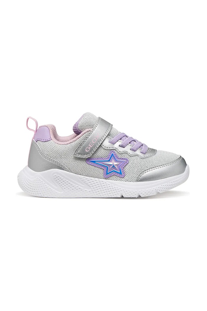 Detské tenisky Geox SPRINTYE J55FWA.0ASAJ.28.35 strieborná SS26