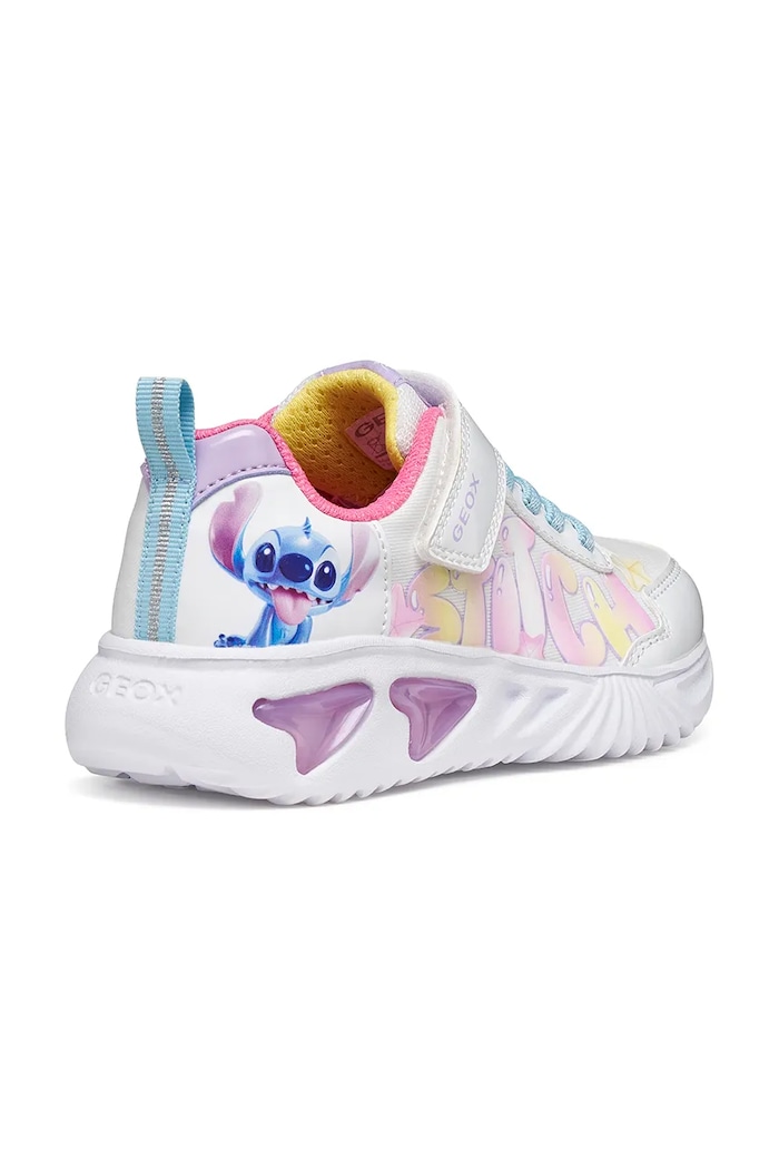 Detské tenisky Geox ASSISTER x Lilo & Stitch biela J65E9B.0AN02.24.27