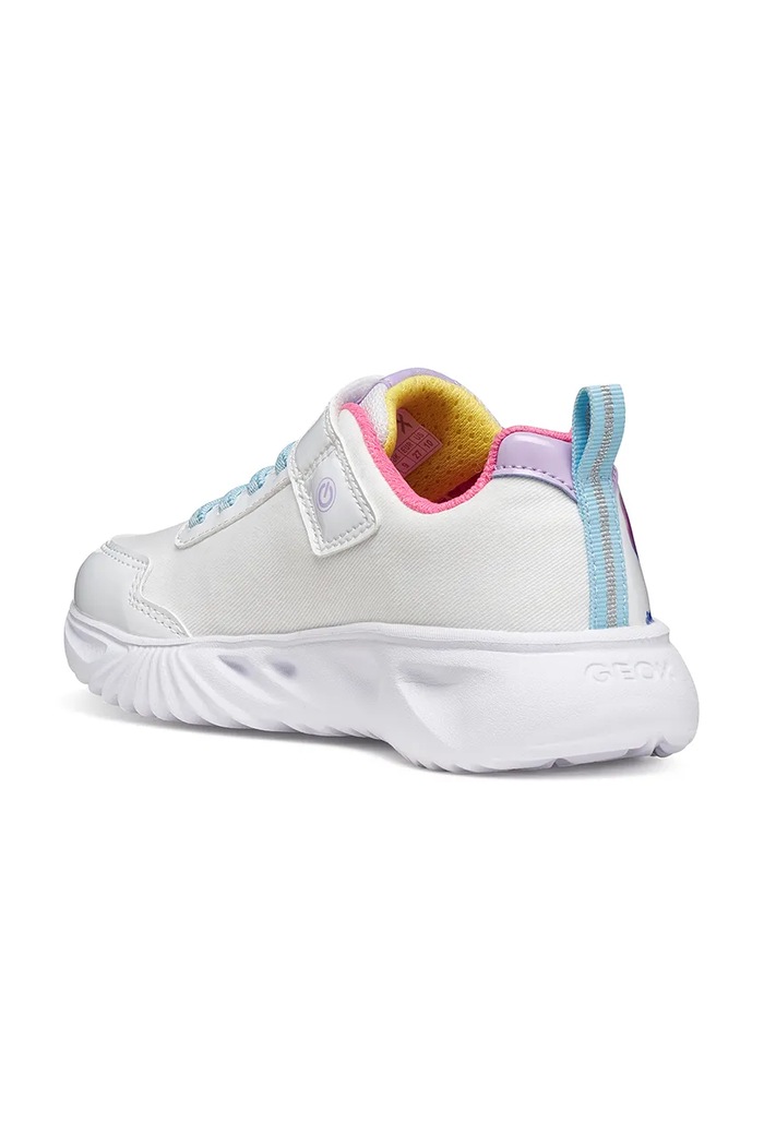 Geox sneakers pentru copii ASSISTER x Lilo & Stitch J65E9B.0AN02.32.35 alb