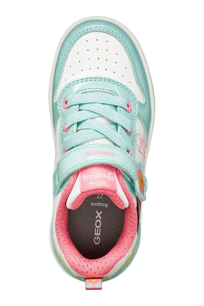 Geox sneakersy dziecięce WASHIBA x Disney Princess J65HXC.054AJ.24.27 turkusowy