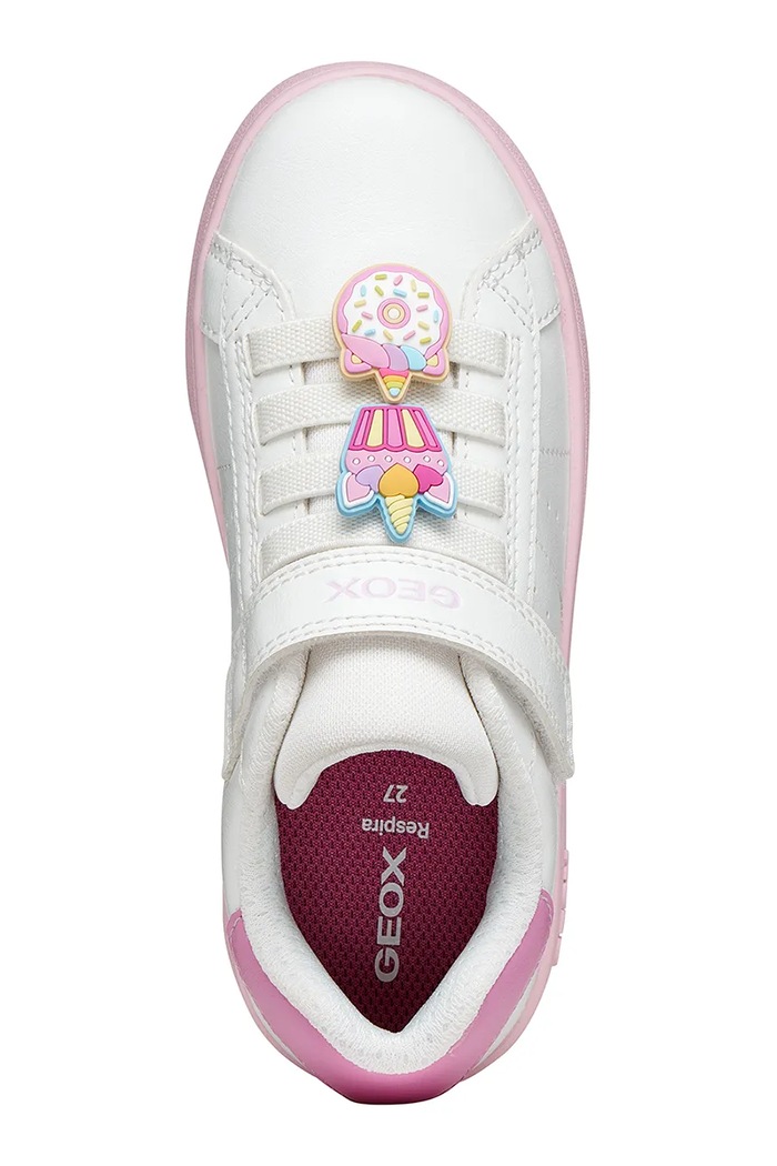 Geox sneakersy dziecięce ECLYPER J65LRF.000BC.24.27 biały