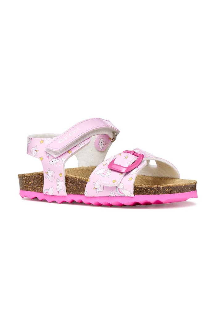 Geox sandały dziecięce SANDAL CHALKI różowy B922RA.000FC.24.27