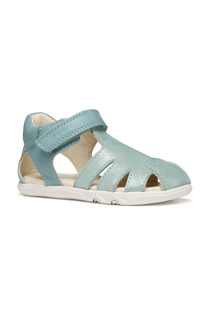 Geox sandale copii SANDAL STEPPIEUP piele turcoaz B656QA.0CR85.20.27