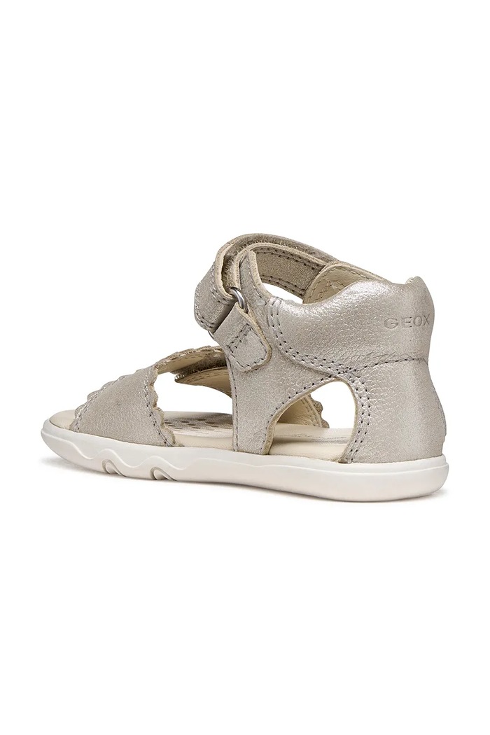 Dětské kožené sandály Geox SANDAL STEPPIEUP béžová B656QB.000CR.20.27