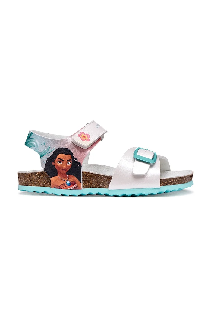 Geox sandále detské ADRIEL x Disney Princess J558MG.000NF.28.35 biela SS26