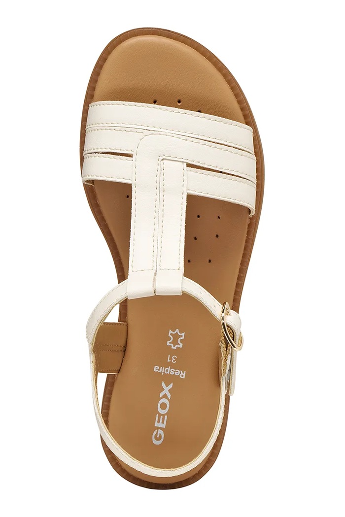 Geox detské sandále SANDAL KARLY J6535B.000BC.28.35 biela