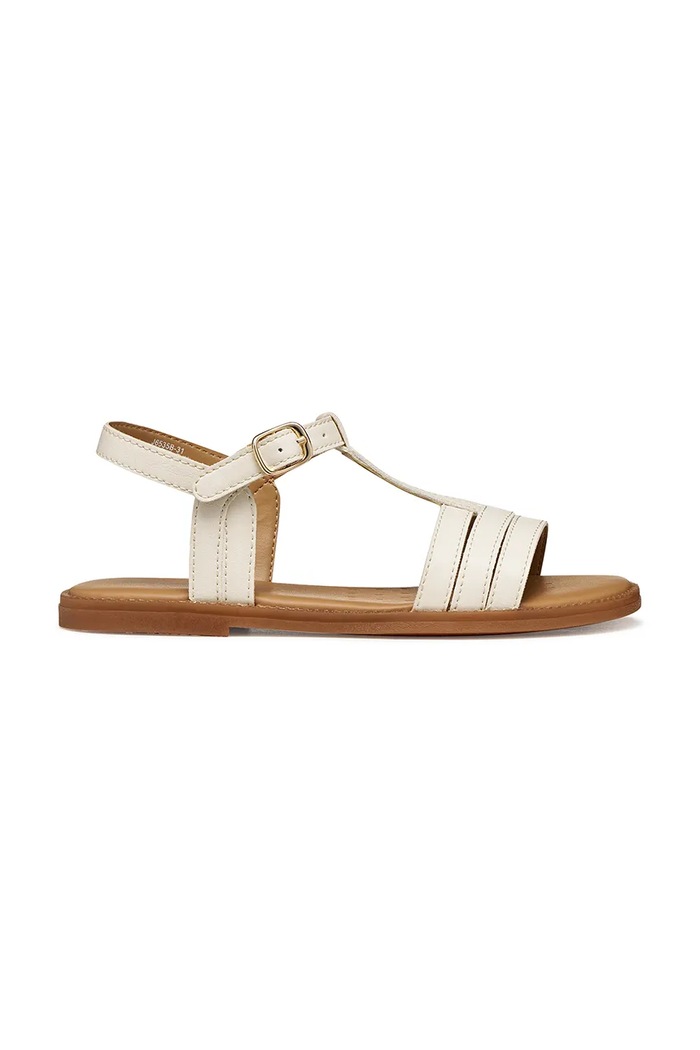 Geox detské sandále SANDAL KARLY J6535B.000BC.36.39 biela SS26