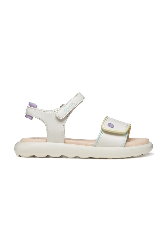 Geox sandały dziecięce SANDAL PUFFYPOP J65MSC.05402.28.35 biały SS26