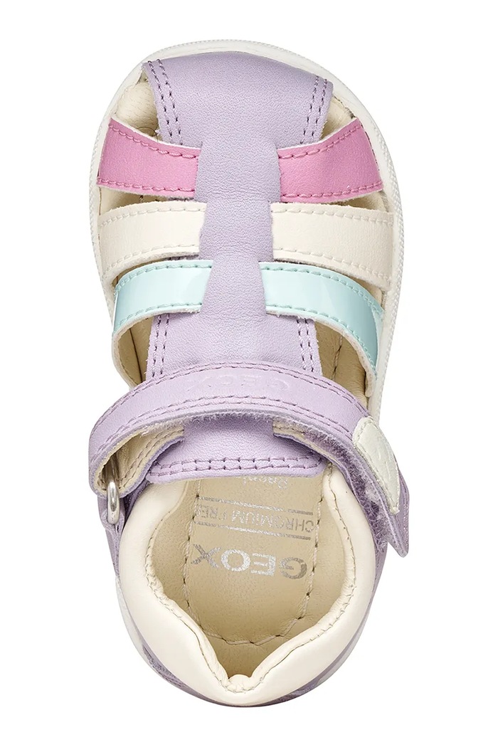 Geox detské sandále SANDAL MACCHIA B254WB.08502.18.26 fialová