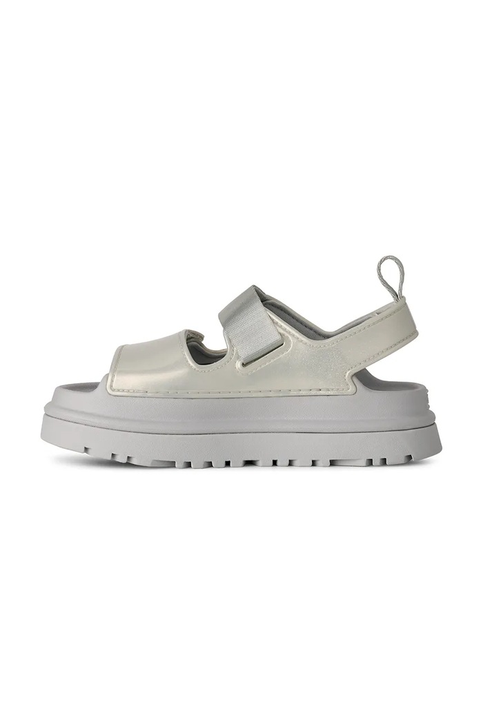 UGG sandały dziecięce GOLDENGLOW GLOSSY SPARKLES srebrny 1178750K
