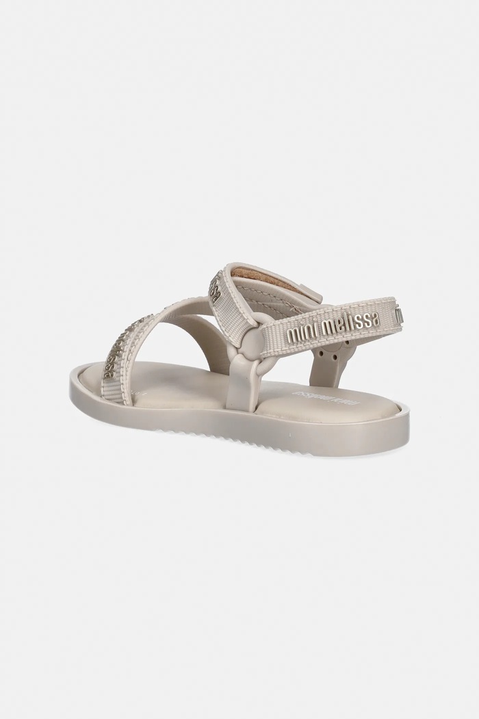Djevojčice Dječje sandale Melissa STRIPES M LOVER BB M.35955 bež