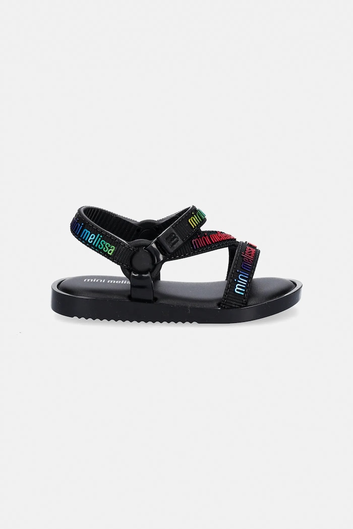 Dječje sandale Melissa STRIPES M LOVER BB M.35955 crna SS26