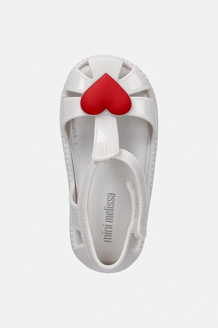Dječje sandale Melissa HIP HEART BALLERINA BB bijela M.37783