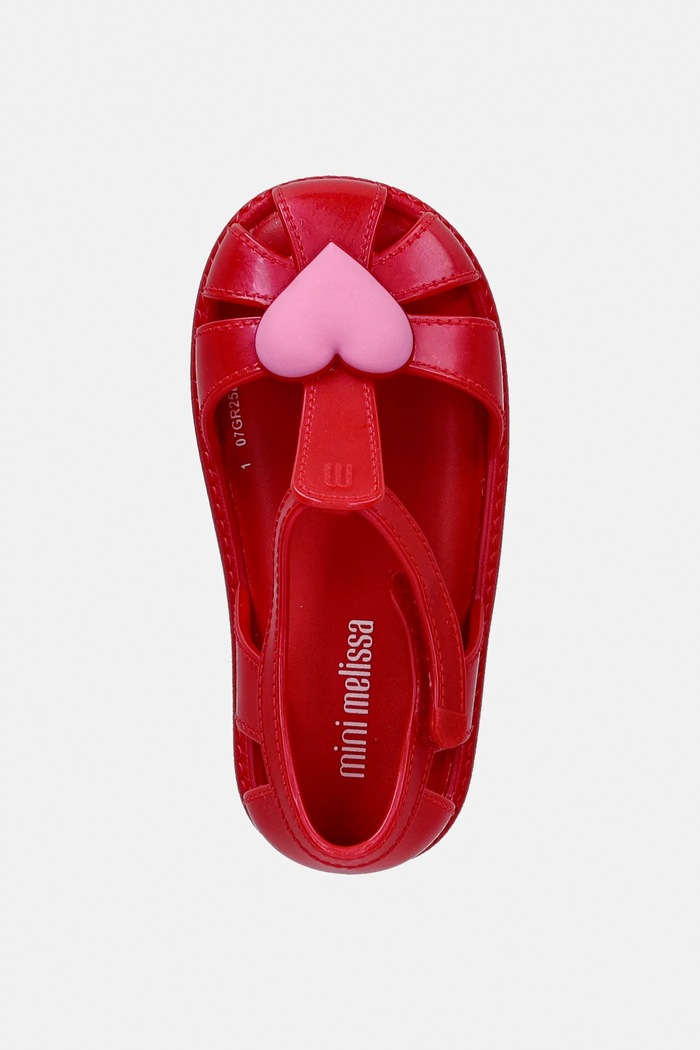 Dječje sandale Melissa HIP HEART BALLERINA BB crvena M.37783