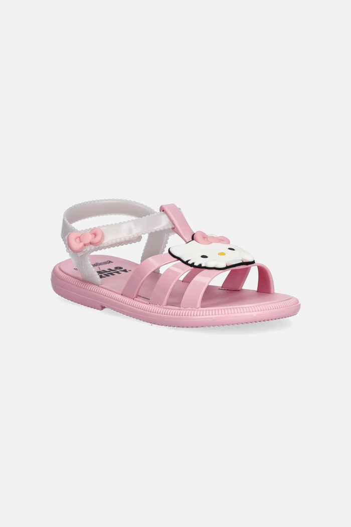 Dječje sandale Melissa HIP + HELLO KITTY AND Likovi iz crtića roza M.37872