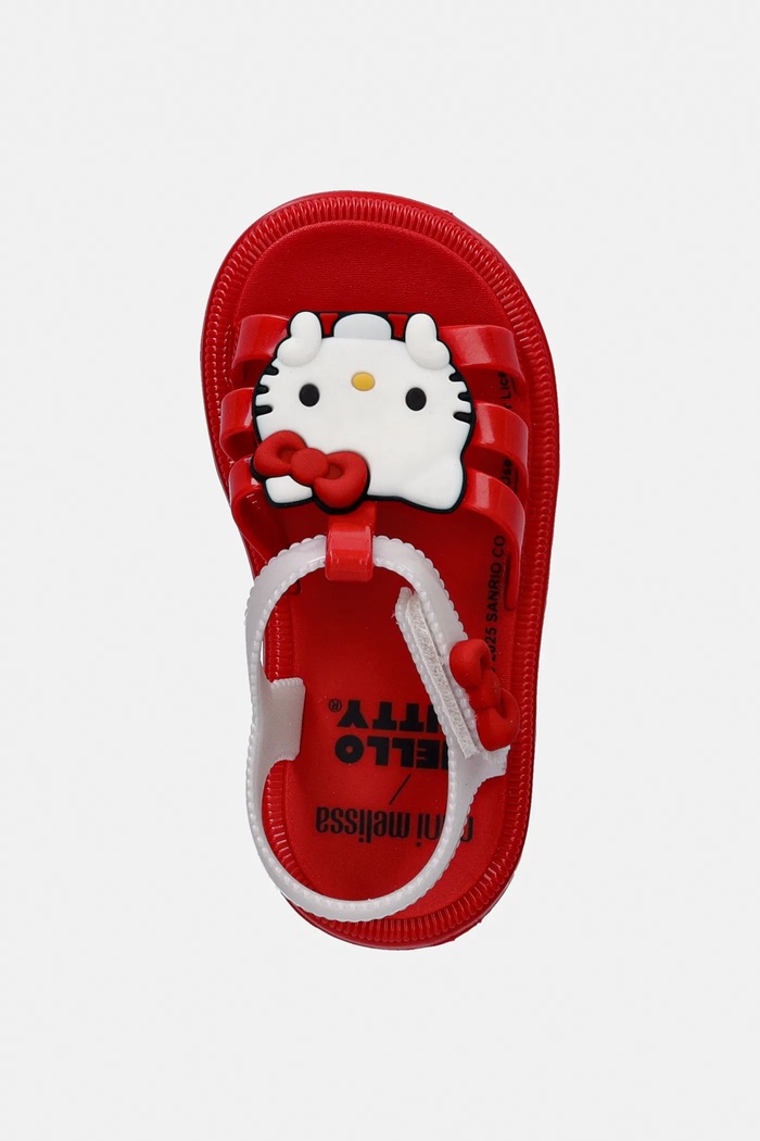 Dječje sandale Melissa HIP + HELLO KITTY AND crvena M.37872