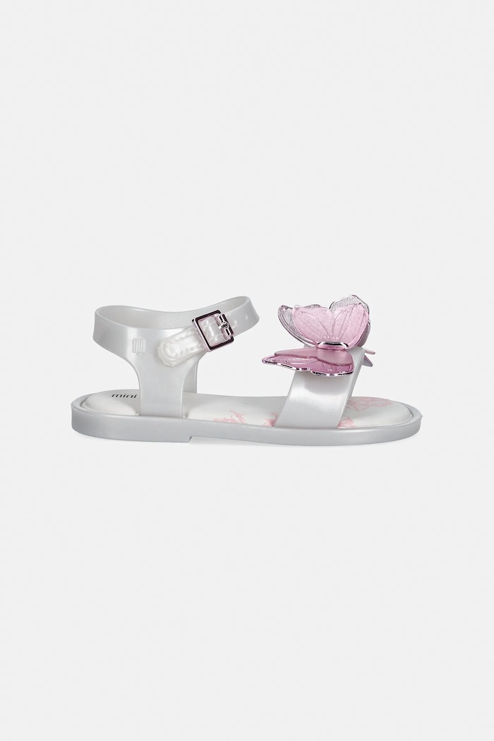 Dětské sandály Melissa FLY SANDAL III BB M.37803 šedá SS26