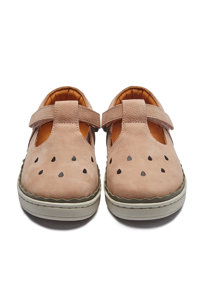 Donsje incaltaminte din piele pentru copii Lowy Shoes Watermelon 2029106 roz SS26