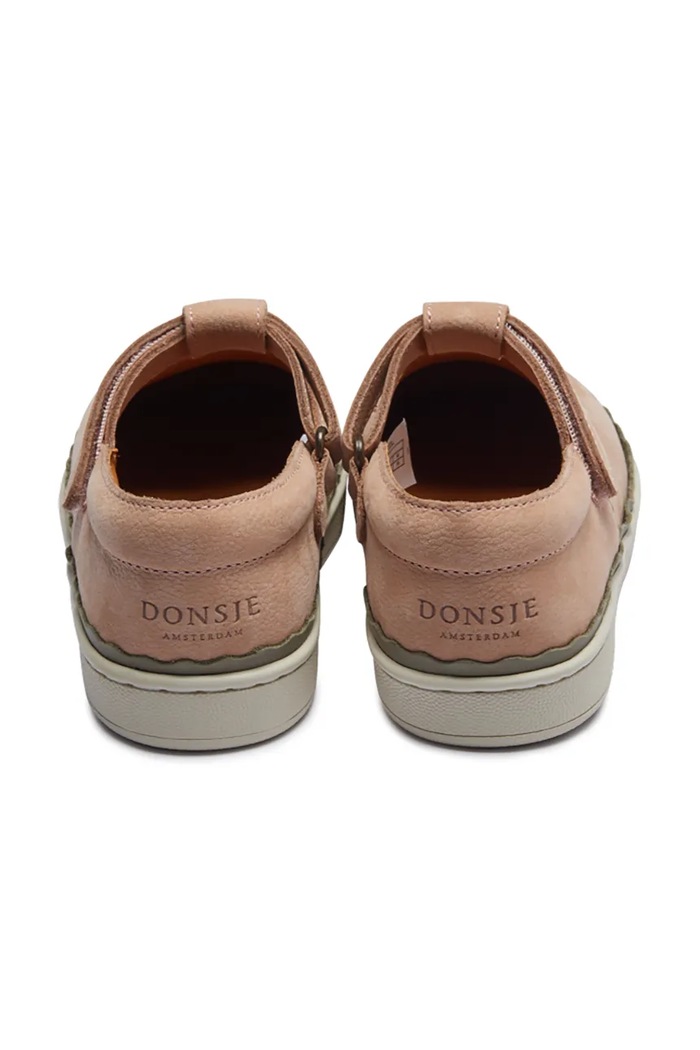 Fete Donsje incaltaminte din piele pentru copii Lowy Shoes Watermelon 2029106 roz