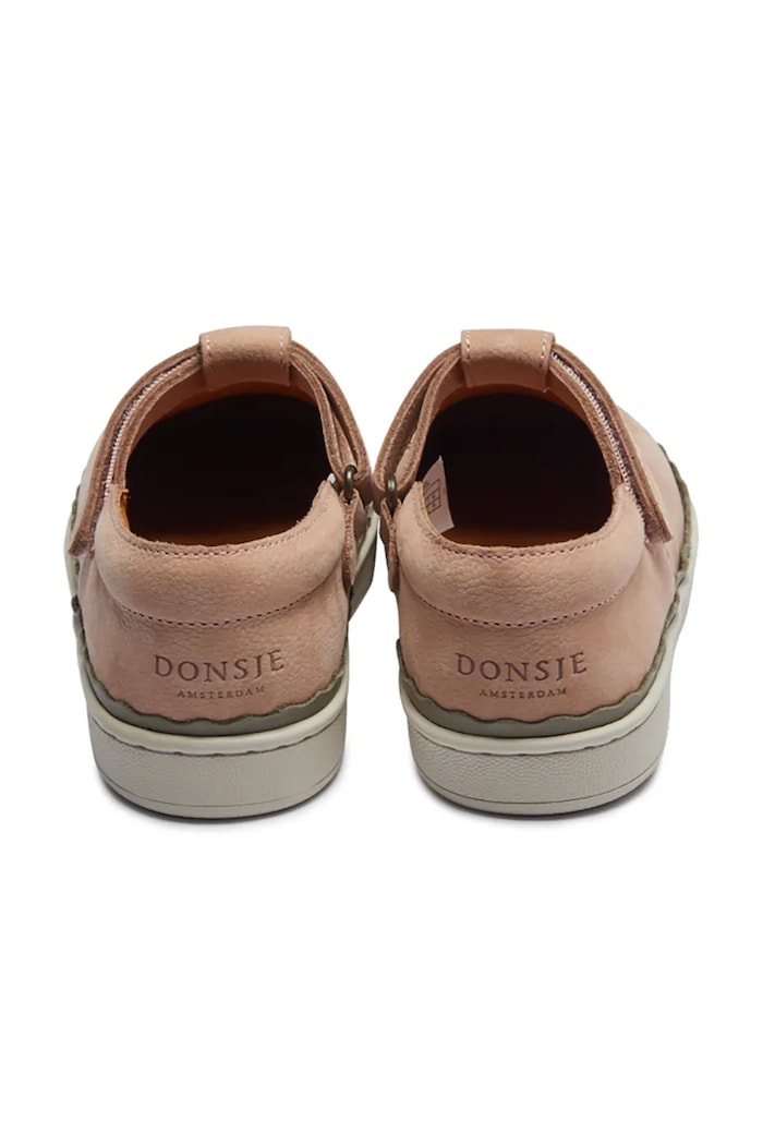 Fete Donsje incaltaminte din piele pentru copii Lowy Shoes Watermelon 2029106 roz