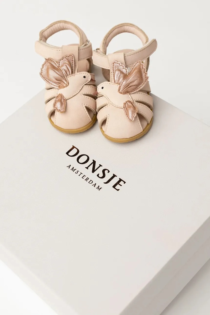 Donsje sandały nubukowe dziecięce Thami Sky Sandals Hummingbird 1506102