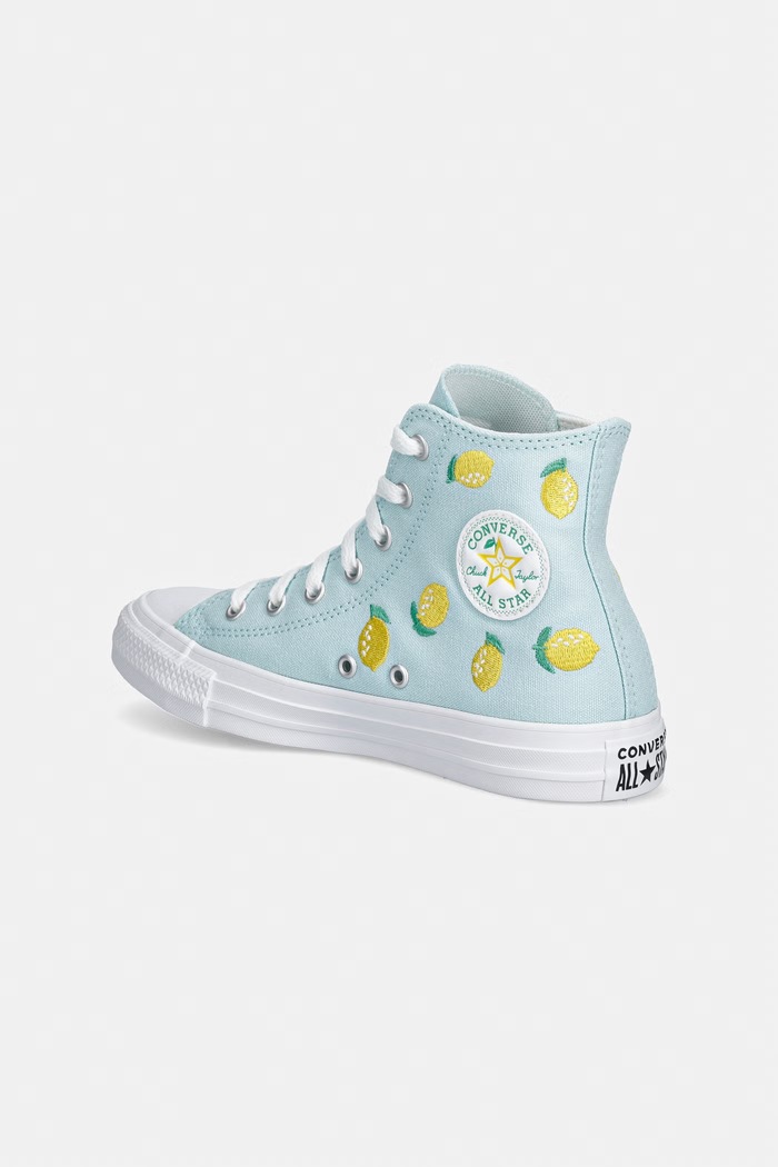 Dziewczynka Converse trampki dziecięce CHUCK TAYLOR ALL STAR A16555C turkusowy