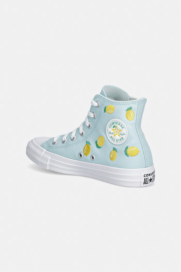Dziewczynka Converse trampki dziecięce CHUCK TAYLOR ALL STAR A16555C turkusowy