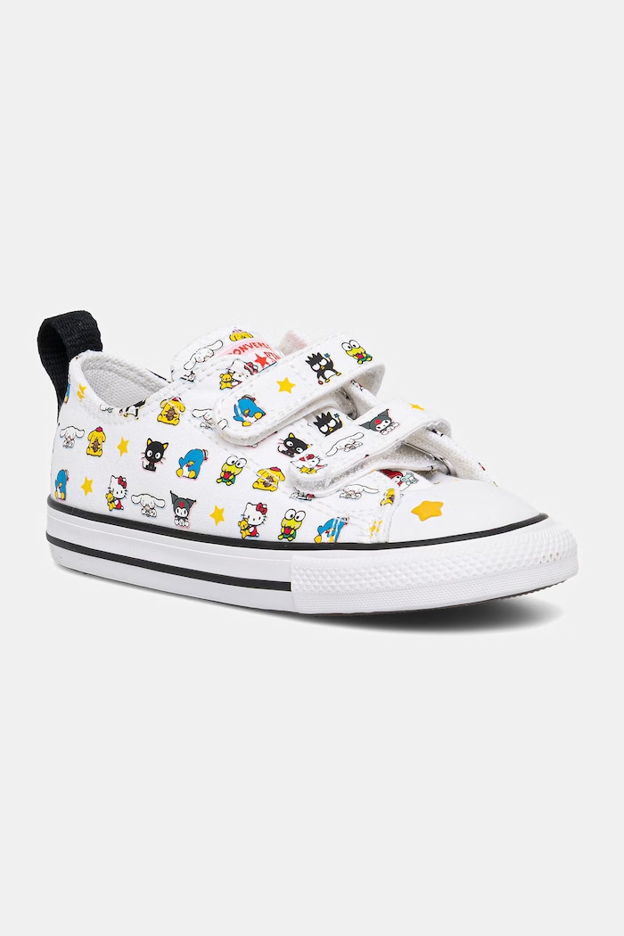 Converse CHUCK TAYLOR ALL STAR 2V HELLO KITTY teniși Copii alb A17703C