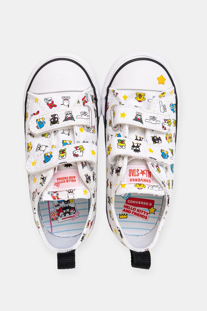 Converse CHUCK TAYLOR ALL STAR 2V HELLO KITTY teniși Copii A17703C alb SS26