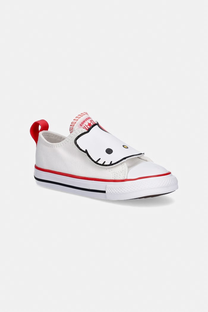 Converse CHUCK TAYLOR ALL STAR 2V HELLO KITTY detské tenisky biela A17704C