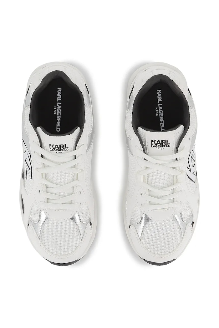 Dziewczynka Karl Lagerfeld sneakersy dziecięce Z31175.27.35 biały