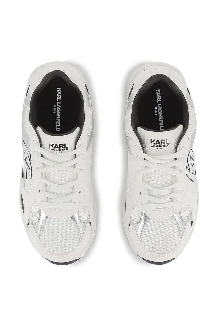 Dziewczynka Karl Lagerfeld sneakersy dziecięce Z31175.36.39 biały