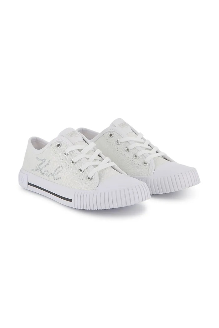 Karl Lagerfeld gyerek sportcipő alacsony fehér Z31168.36.39