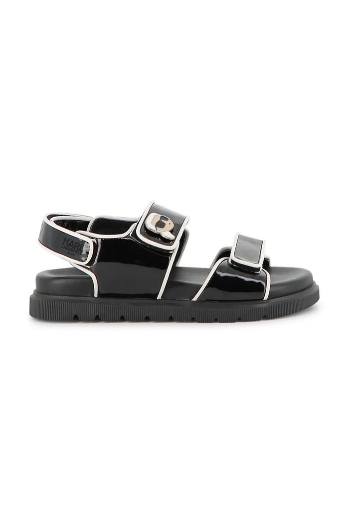 Karl Lagerfeld Σανδάλια παιδικά Z31170.36.39 μαύρο SS26