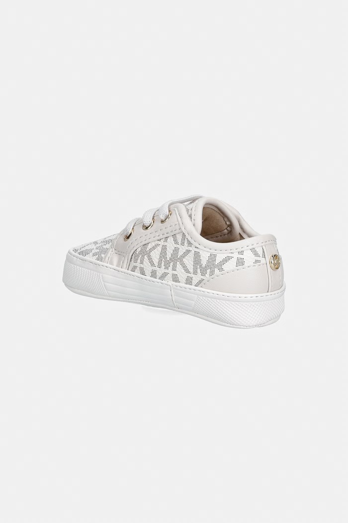 Dievča Topánky pre bábätká Michael Kors BABY BRITTANIA HEARTS MK04984256 béžová