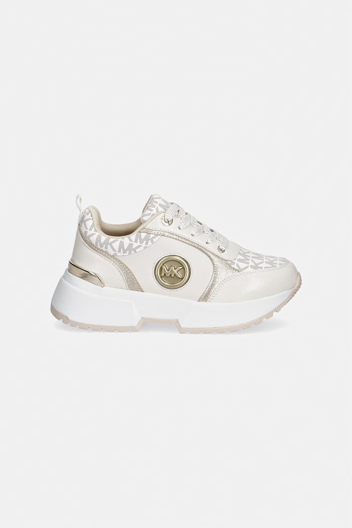 Michael Kors COSMO MEYERS II sneakers pentru copii MK03845256 bej SS26