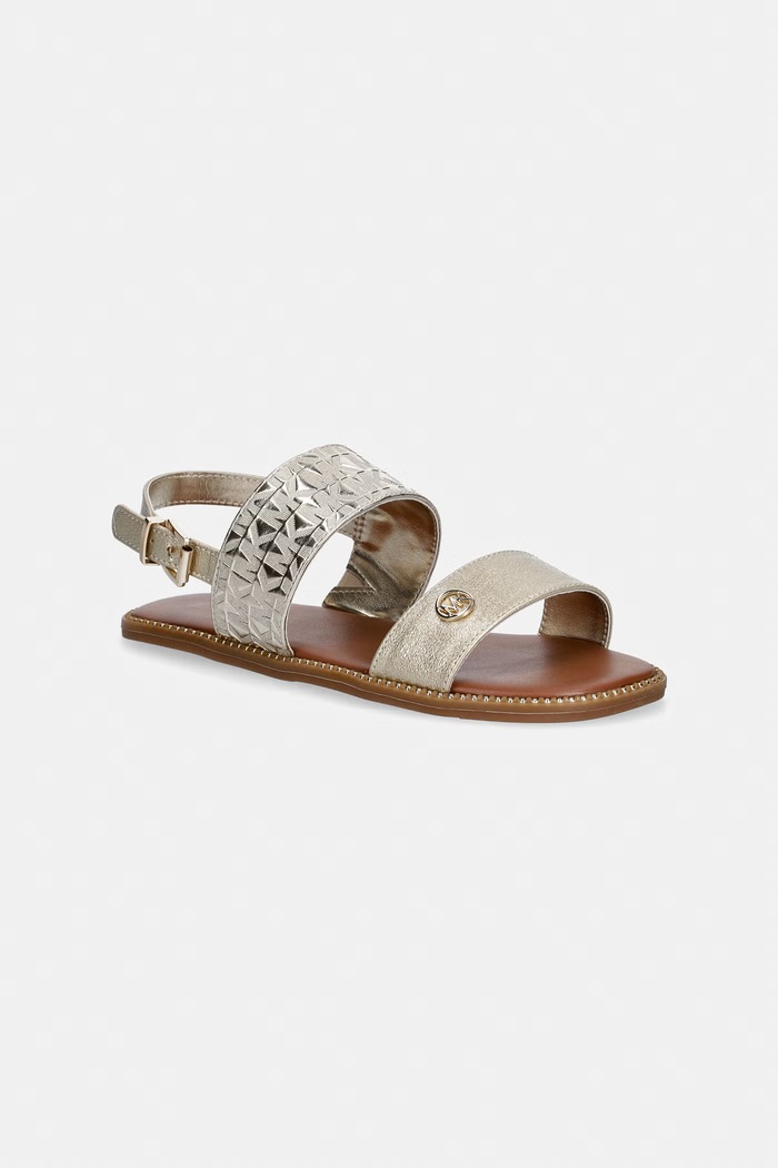 Detské sandále Michael Kors JAGGER MAXSON II imitácia kože zlatá MK03847731