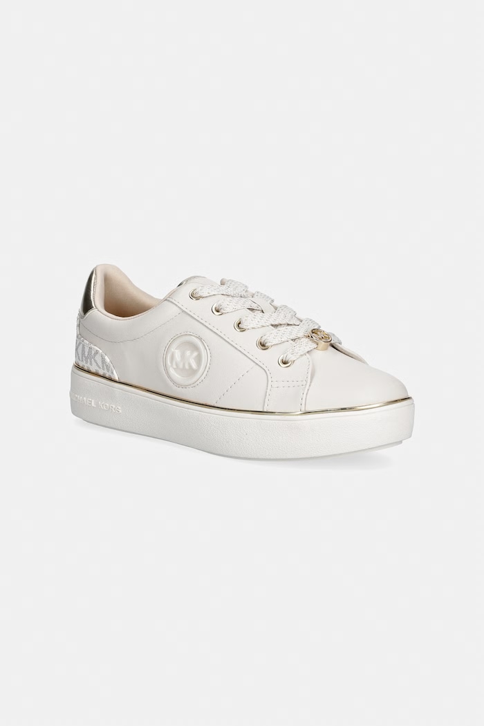 Michael Kors JORDANA FINN detské tenisky béžová MK03912256