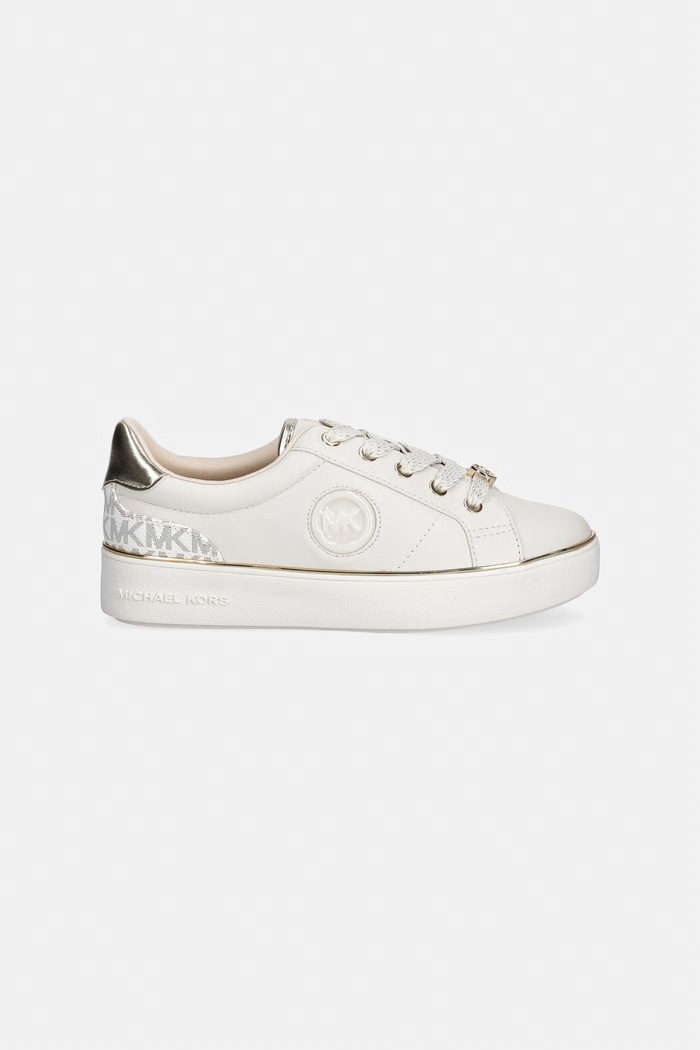 Michael Kors JORDANA FINN detské tenisky MK03912256 béžová SS26