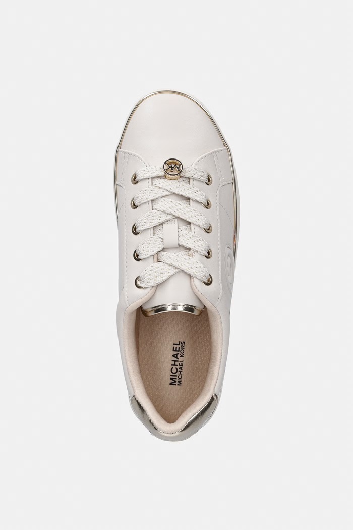 Michael Kors JORDANA FINN detské tenisky béžová MK03912256