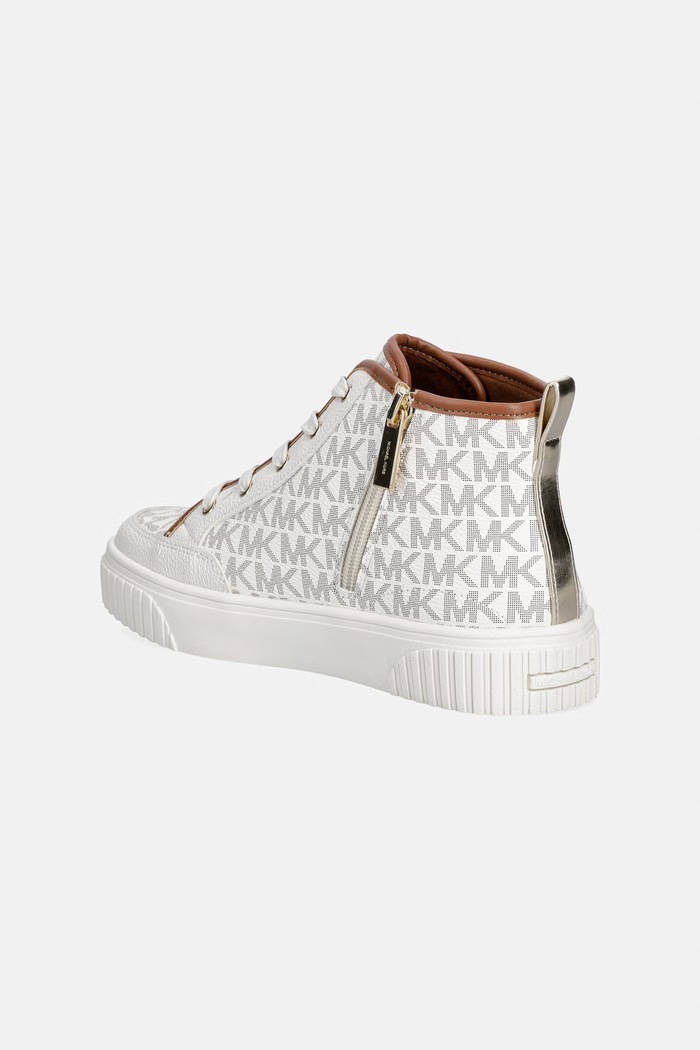 Fete Michael Kors SHEA SPLIT teniși înalți pentru copii MK02912257 bej