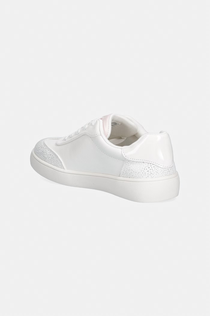 Dievča Detské tenisky Michael Kors JEM SCOTTY CHARM MK03815101 biela