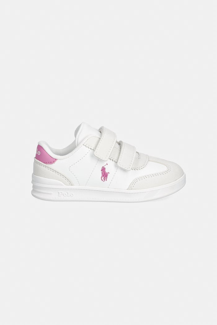Polo Ralph Lauren HOLLIS EZ sneakers dětské RL04949102 bílá SS26