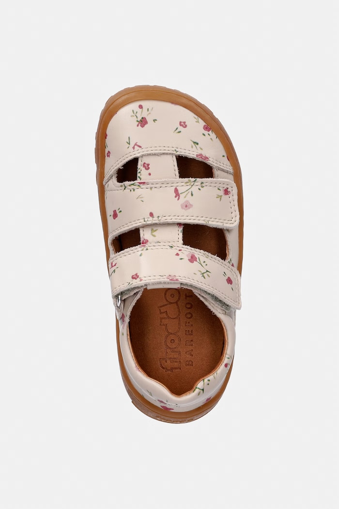 Froddo sandale pentru copii din piele BAREFOOT SANDAL bej G3150291.25.30.G