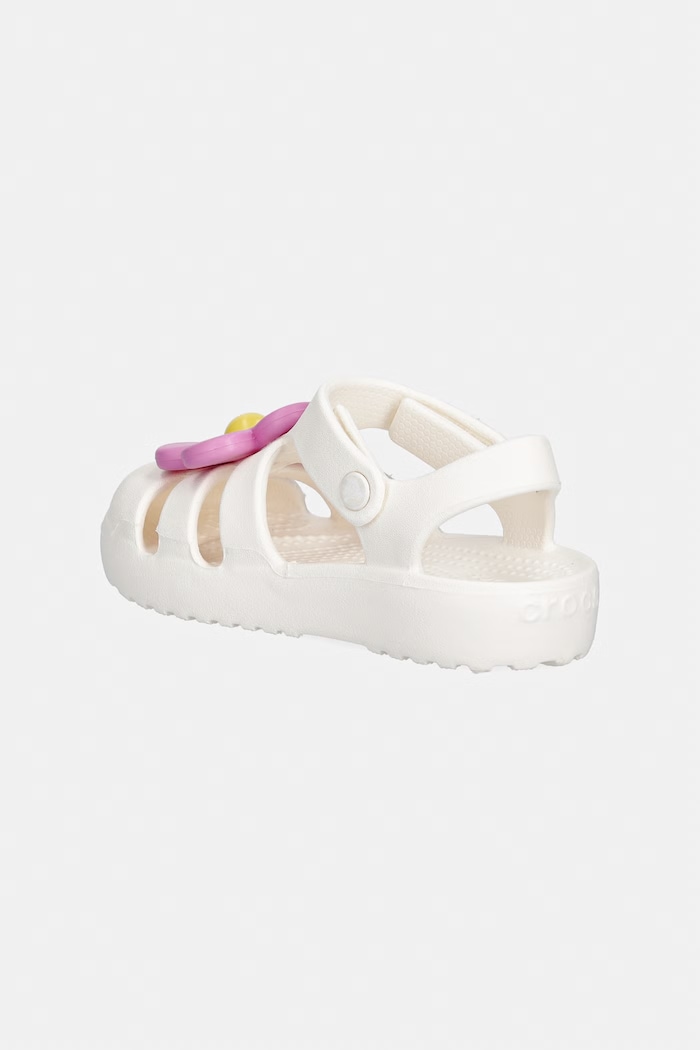 Dievča Crocs sandále detské CLASSIC FLOWER T 212526.CROCS.CLASSIC.FL béžová