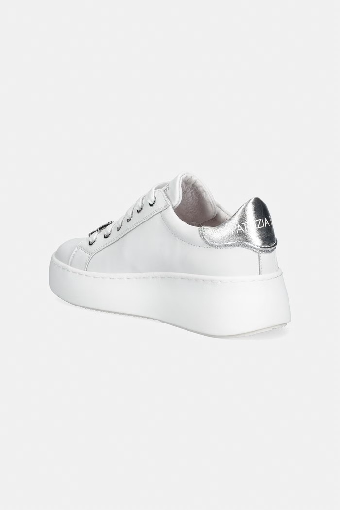 Dziewczynka Patrizia Pepe sneakersy damskie skórzane PPJ350 biały