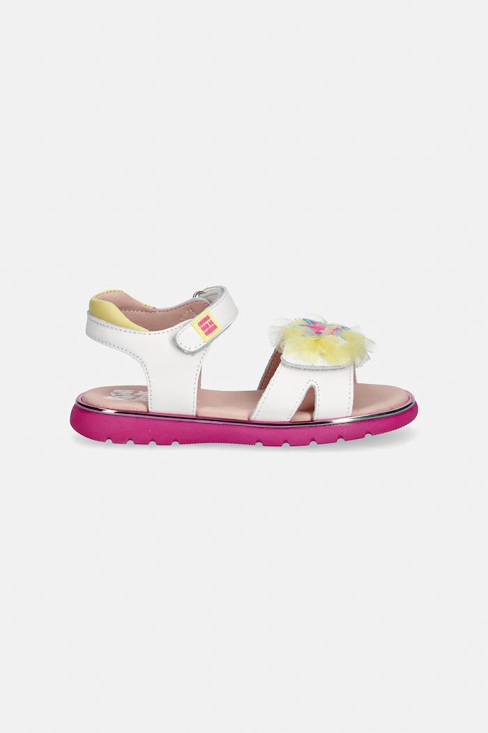 Agatha Ruiz de la Prada sandale pentru copii piele 262960.28.30 alb SS26