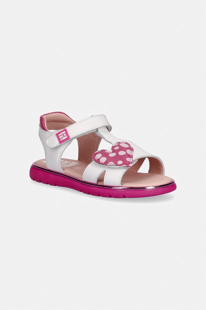 Detské kožené sandále Agatha Ruiz de la Prada biela 262961.28.30
