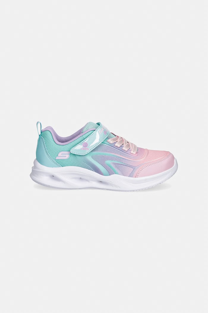 Skechers SKECHERS SOLA GLOW - COLOR BR tenisky detské 303713L fialová SS26