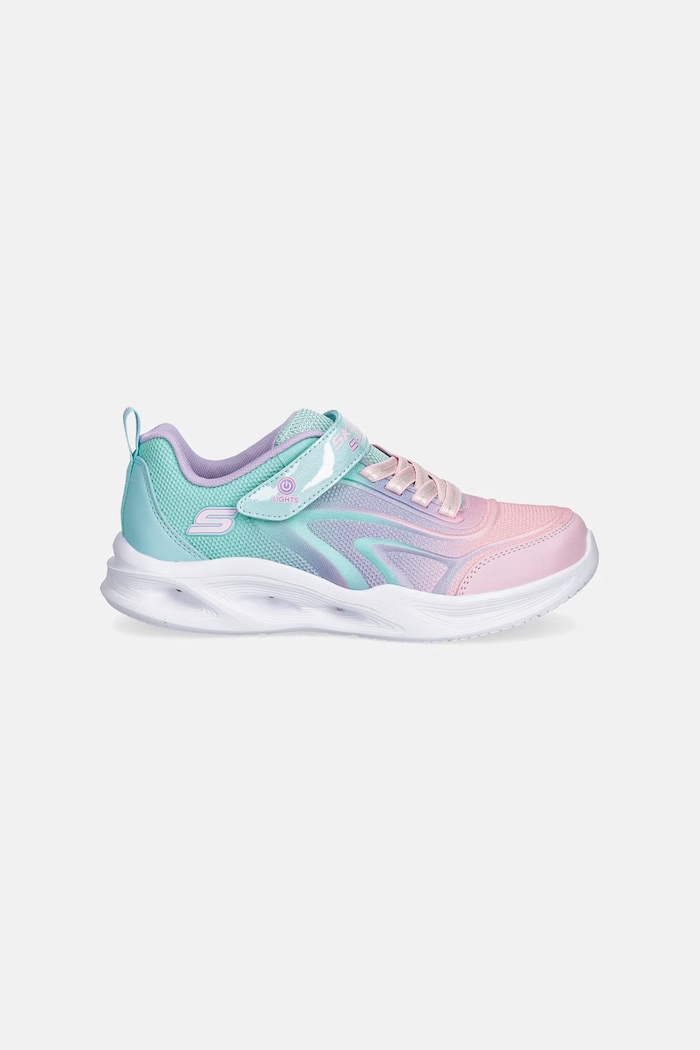 Skechers SKECHERS SOLA GLOW - COLOR BR tenisky detské 303713L fialová SS26